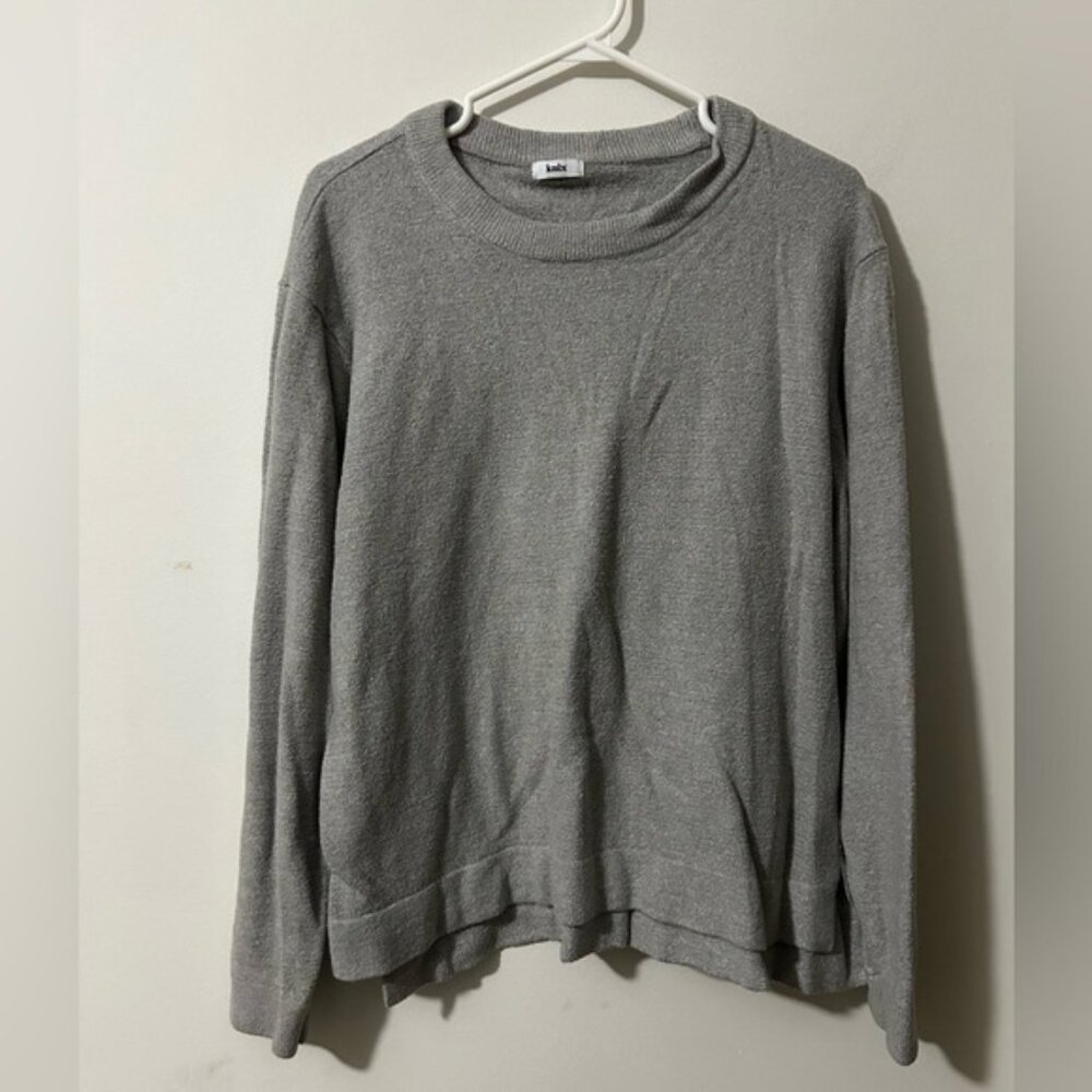 Knix  Long Sleeve‎ Grey Sweater